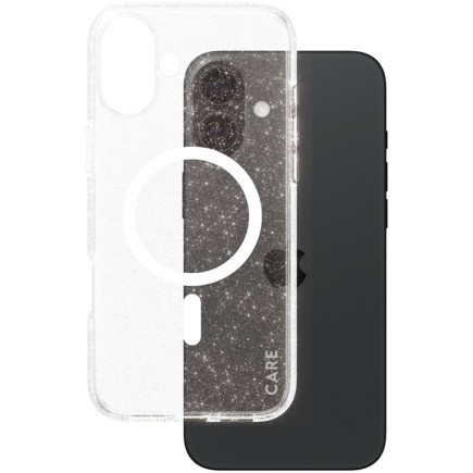 CARE Case Flagship Star Lit Белый MagSAFE iPhone 16 Plus