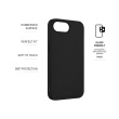 Fixed | Story | Back Cover | Apple | iPhone 16e | Rubberised | Черный FIXST-1404-BK