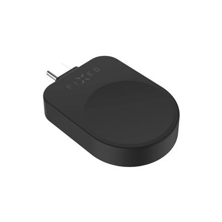 Fixed USB-C Charging Adapter for Samsung Galaxy Watch compatible with Powerstation Uni | Black FIXDW-SAP-BK