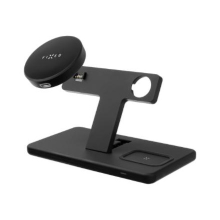 Fixed | MagPowerstation 3-in-1 wireless charging stand with MagSafe mount support | FIXMPOS-BK FIXMPOS-BK