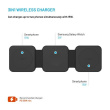 Fixed | Wireless Foldable Charger 3in1 Flex for Samsung | FIXFLE-SA-BK FIXFLE-SA-BK