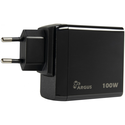 Charger USB-C 100W Black INTER-TECH PD-3100