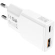 4smarts Ladegert PDPlug Duos Slim 20W GaN USB-C/A+USB-C Kabel
