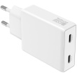 4smarts Netzladegert PDPlug Slim Dual 65W GaN 2C, wei