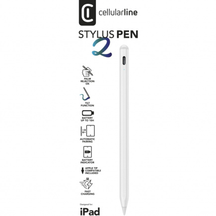 Cellularline Stylus Pen iPad Valge