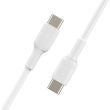 Belkin USB-C/USB-C Kabel PVC, 1m, weiß