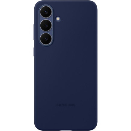 Samsung Silicone Cover fr Galaxy S25 FE, Dark Blue