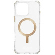 SK-2024IPP69-SDOPRM-GLD | Back cover | Apple | iPhone 16 Pro Max | Plastic | Transparent/Champagne SK-2024IPP69-SDOPRM-GLD