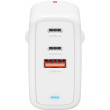 4smarts Ladegert GaN Flex 65W 2 USB-C+1 USB-A. wei