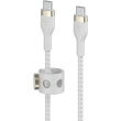 Belkin PRO Flex USB-C/USB-C Kabel, bis 60W, 2m, weiß