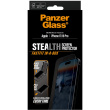 PanzerGlass Stealth Screen Protector w. Черный Frame iPhone 17 | iPhone 16 Pro | Ultra-Wide Fit w. Fastfit in-a-box