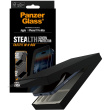 PanzerGlass Stealth Screen Protector w. Black Frame iPhone 17 Pro Max | Ultra-Wide Fit w. Fastfit in-a-box