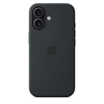 Apple Silicone Case with Magsafe, iPhone 17, must - Ümbris / MGF14ZM/A