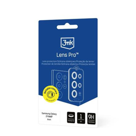 3MK | Camera Lens Protector | Samsung | Galaxy Z Fold 7 | Tempered glass | Must