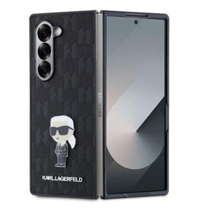 Karl Lagerfeld | KLHCZFD6SAPKINPKK | Back cover | Samsung | Galaxy Z Fold6 | Plastic | Must KLHCZFD6SAPKINPKK