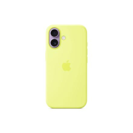 Apple iPhone 17 Silicone Case with MagSafe - Neon Yellow | Apple MGEV4ZM/A