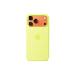 Apple iPhone 17 Pro Max Silicone Case with MagSafe – Neon Yellow | Apple MGFM4ZM/A