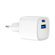 Gembird Fast Charger | TA-UC-PDQC20-W-01 | USB A+C TA-UC-PDQC20-W-01