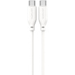 4smarts USB-C / USB-C Silikon-Kabel High Flex 60W 1.5m Wei