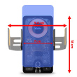 Esperanza EMH133 Car holder for phones/tablets Must