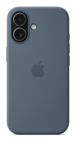 Apple iPhone 17 Silicone Case with MagSafe – Anchor Blue