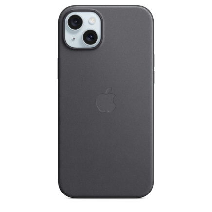 Apple iPhone 15 Plus FineWoven Case with MagSafe - Черный