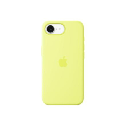 Apple iPhone 16e Silicone Case – Neon Yellow | Apple MGYW4ZM/A