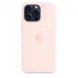 Apple Silicone case with MagSafe for iPhone 15 Pro Max - light pink