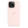 Apple Silicone case with MagSafe for iPhone 15 Pro Max - light pink