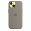 Apple Silicone case with MagSafe for iPhone 15 - clay