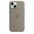 Apple Silicone case with MagSafe for iPhone 15 - clay