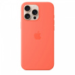 Apple iPhone 16 Pro Max Silicone Case with MagSafe - Tangerine