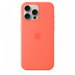 Apple iPhone 16 Pro Max Silicone Case with MagSafe - Tangerine