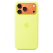 Apple iPhone 17 Pro Max Silicone Case with MagSafe - Neon Yellow