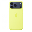 Apple iPhone 17 Pro Max Silicone Case with MagSafe - Neon Yellow
