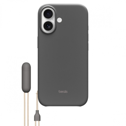 Apple Beats iPhone 17 Kickstand Case with MagSafe and Camera Control - Granite Grey
