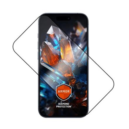 Fixed Screen protector | Apple | iPhone 17 Pro | Tempered glass | Must | Armor with Anti-dust applicator and AR layer FIXGA2-1602-BK