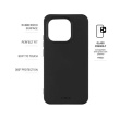 Fixed Story | Back cover | Xiaomi | 15T | Rubberized | Черный FIXST-1577-BK