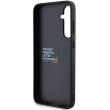 BMW | BMHCS23FE22NBCK | Back cover | Samsung | Galaxy S23 FE | Leather Carbon | Black BMHCS23FE22NBCK