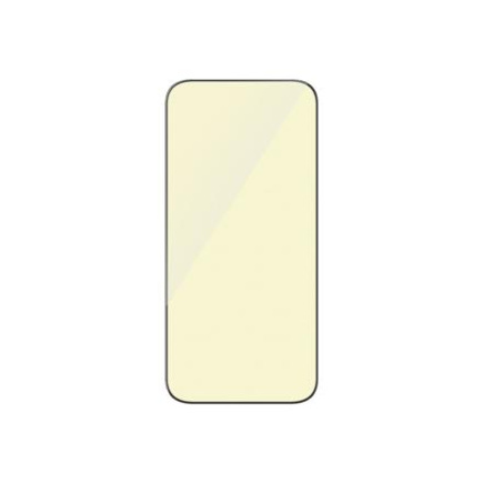 PanzerGlass | Screen protector | Apple | iPhone 15 Pro | Glass | Clear | Ultra-Wide Fit; Easy installation; Fingerprint resistant; Anti-blue light; Anti-reflective; Anti-yellowing | Eyecare 2814