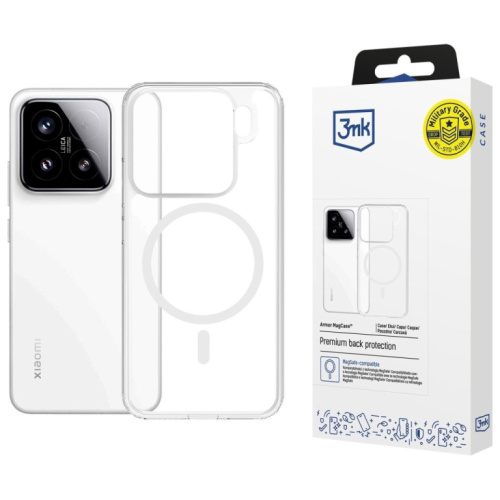 3MK Armor MagCase Xiaomi 15 MagSafe clear