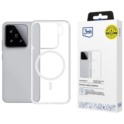 3MK Armor MagCase Xiaomi 15 Pro MagSafe clear