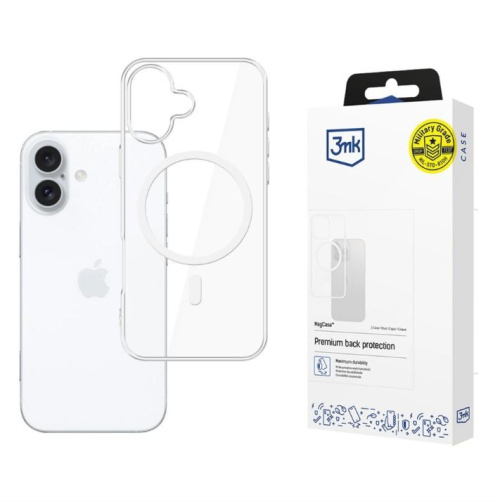 3MK Armor MagCase Apple iPhone 17 clear