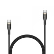 Fixed | Braided Cable USB-C/USB-C, 2m, 100W | FIXDB-CC2-BK FIXDB-CC2-BK