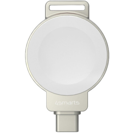 4smarts Wireless Charger fr Apple Watch, silber