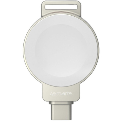 4smarts Wireless Charger fr Apple Watch, silber