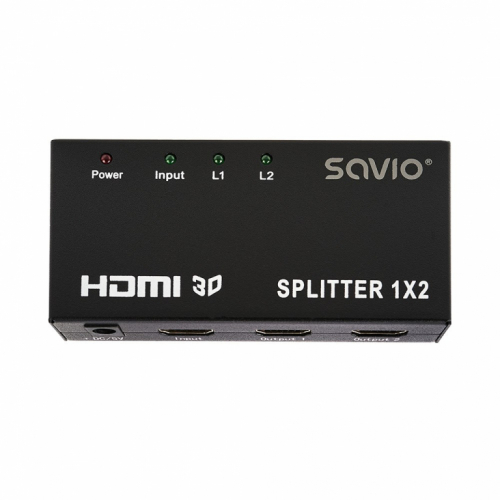 Savio CL-42 video splitter HDMI 2x HDMI