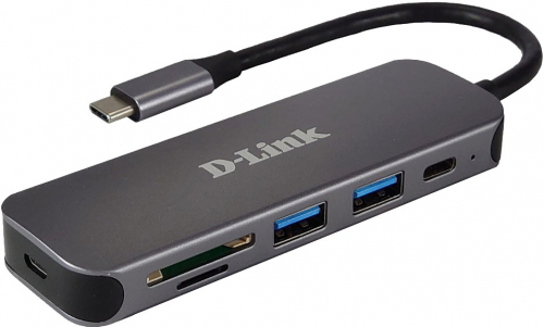 D-Link DUB-2325  6-in-1 USB-C Hub mit HDMI/USB-PD/SD-Reader retail