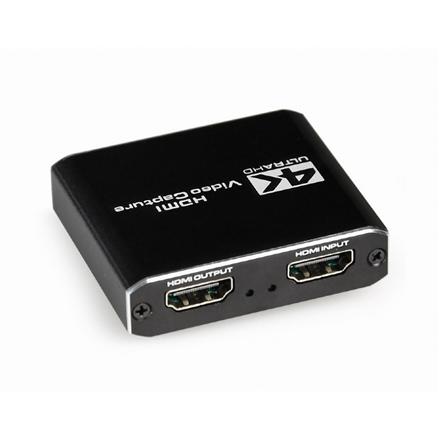 Gembird | USB HDMI grabber, 4K, pass-through HDMI | UHG-4K2-01