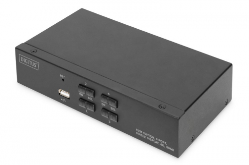 Digitus KVM switch - 4 ports DS-12880